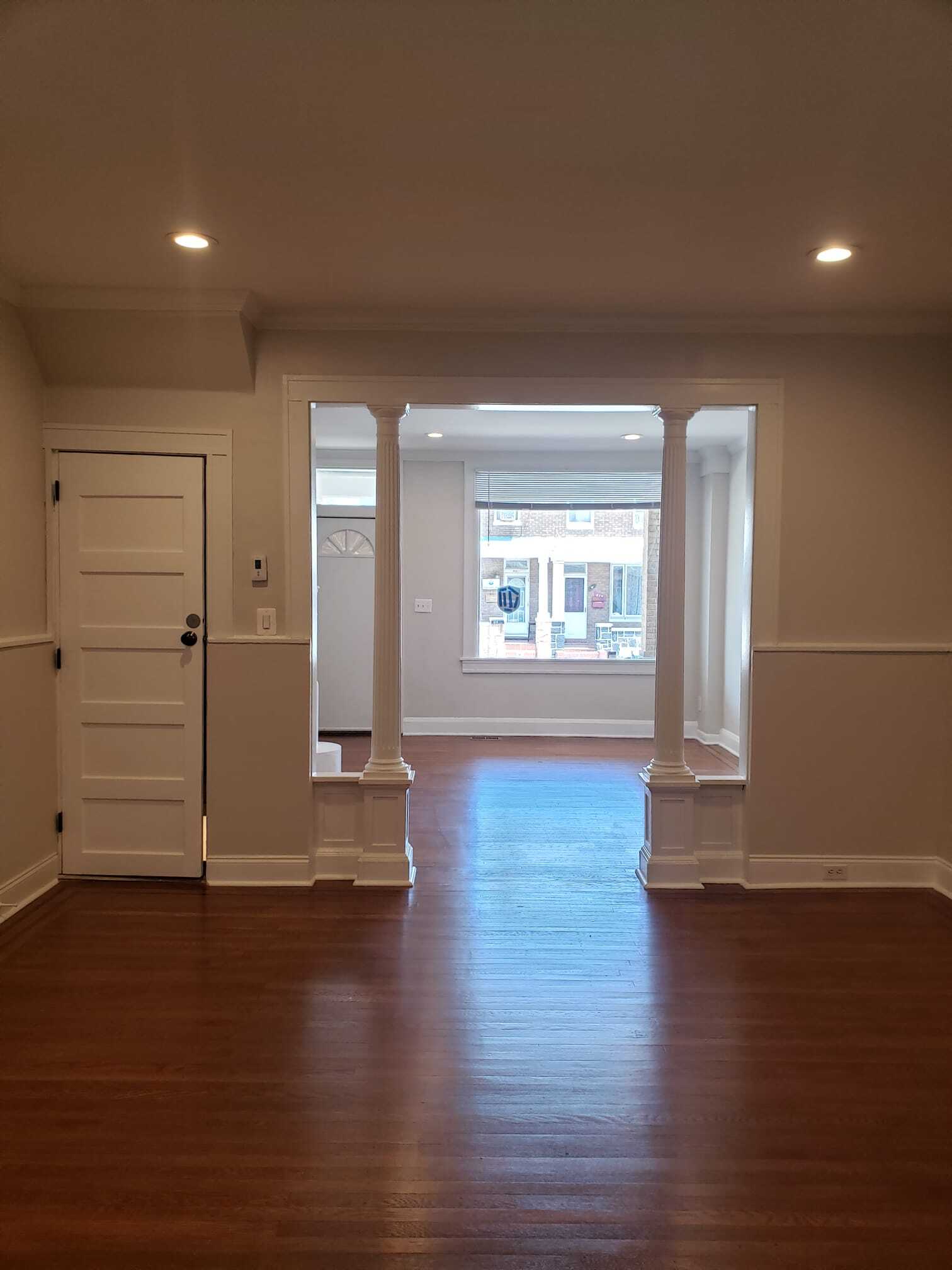 Looking from kitchen/dining room towards front of home - 410 Cornwall St