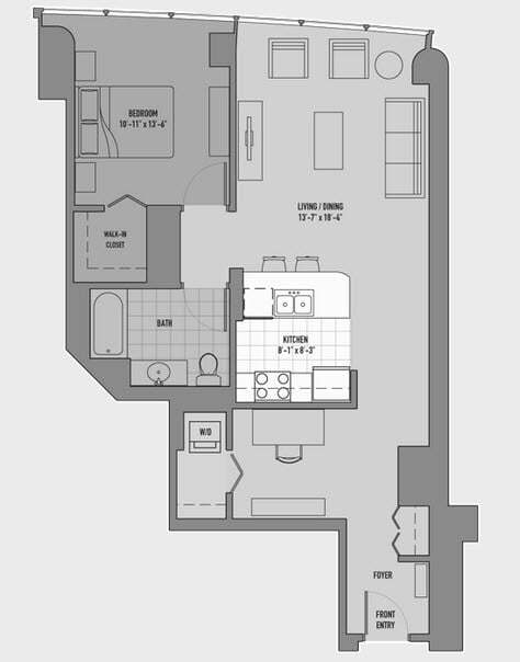 Floorplan - Atwater Apartments