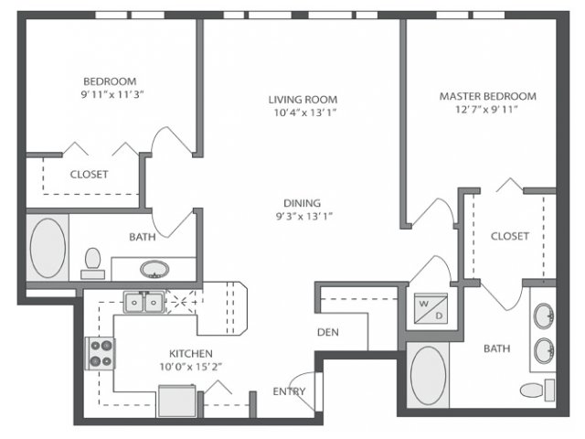 Floorplan - AMLI 535