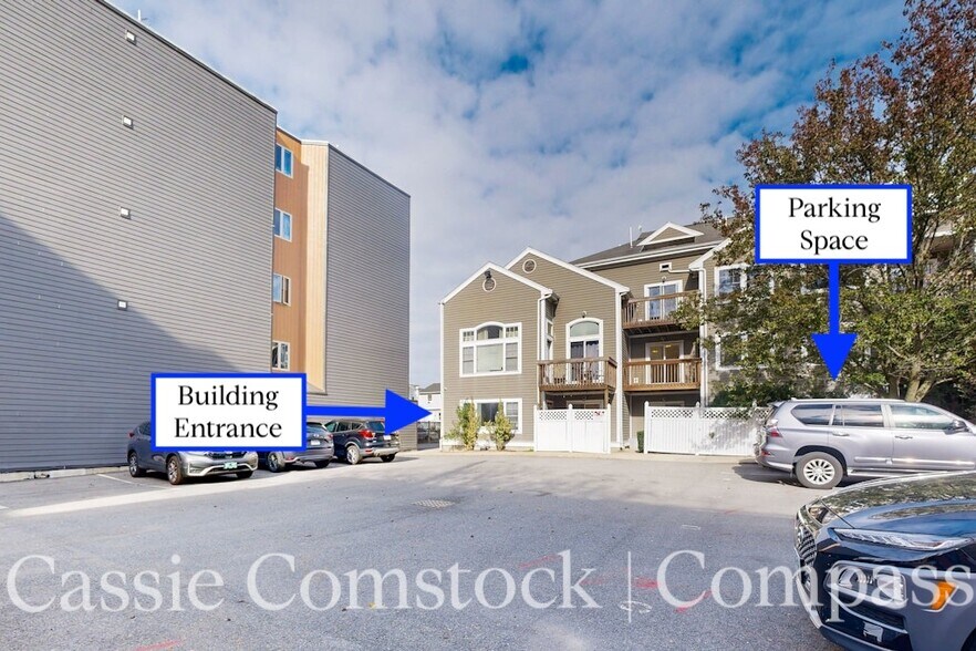 Building exterior and parking - 111 W 8th St