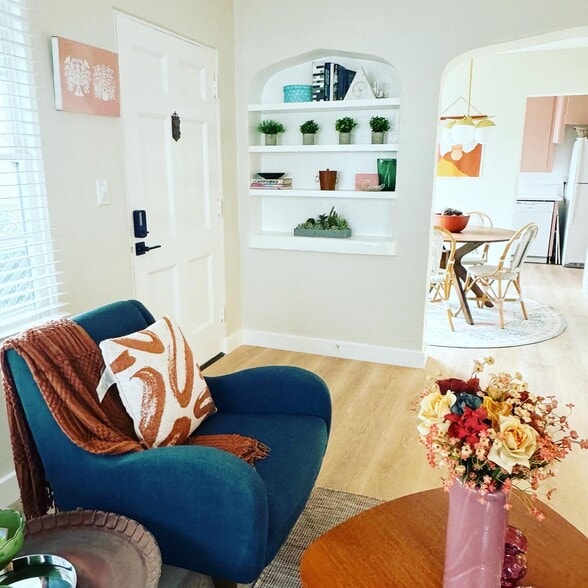 Front Door View From Living Room - 4574 Florida St