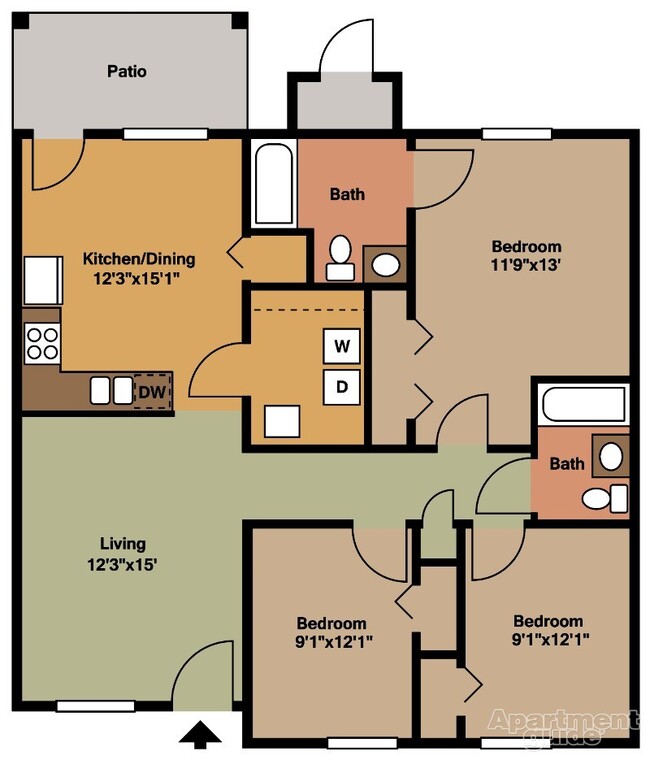 Floorplan - River Trace
