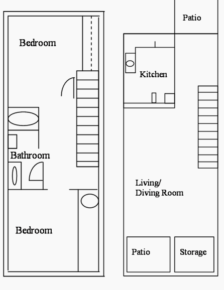 2BR/1BA - Parkview Commons Apartments