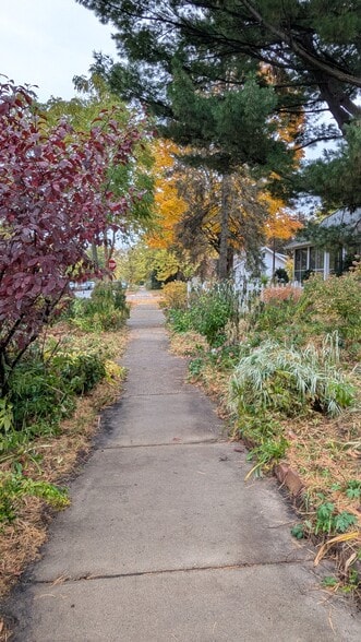 Sidewalk in front of the hosue. - 5244 41st Ave S