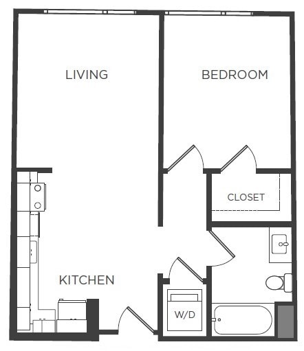 Floorplan - Mission Bay by Windsor Apartments