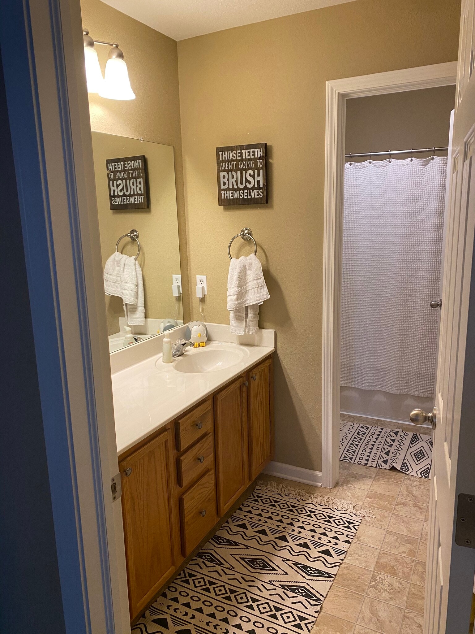 Main bath - upstairs - 1207 N 207th Cir