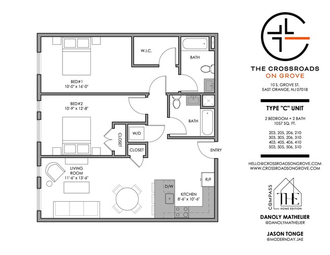 Floorplan - The Crossroads on Grove