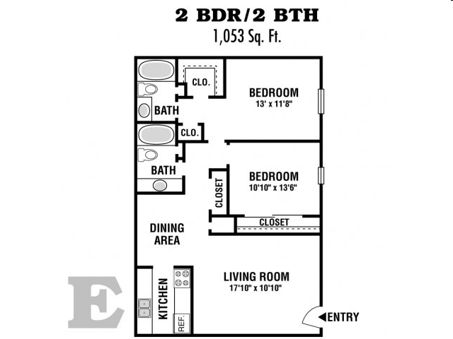 2BR/2BA - Creekwood Apartments on 290