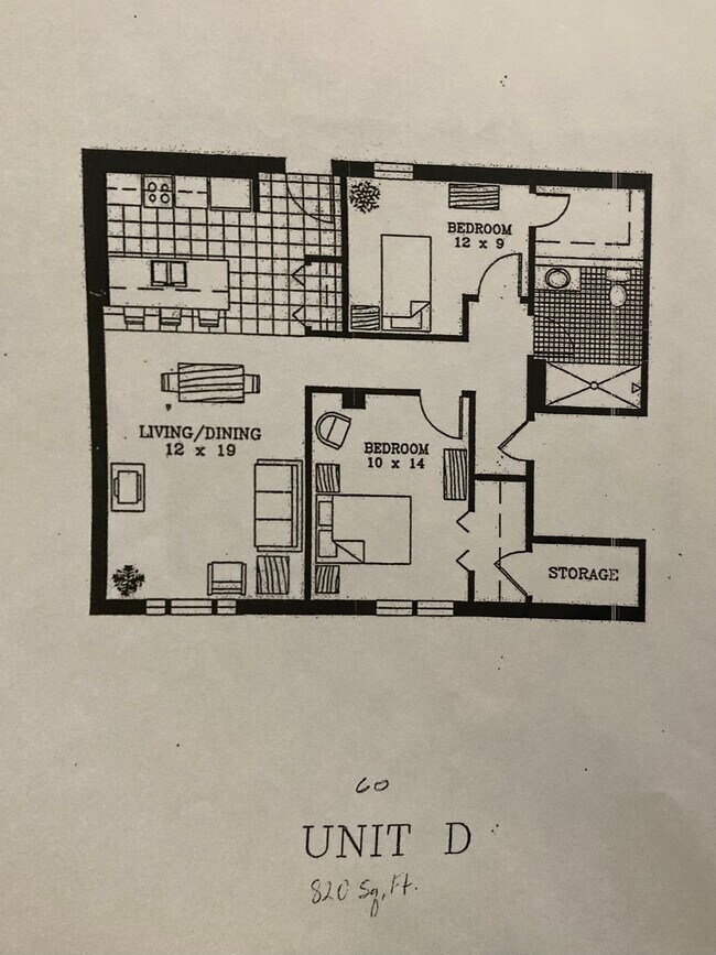 Floorplan - Wilmanor Apartments