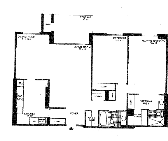 2BR/2BA - Watergate At Landmark