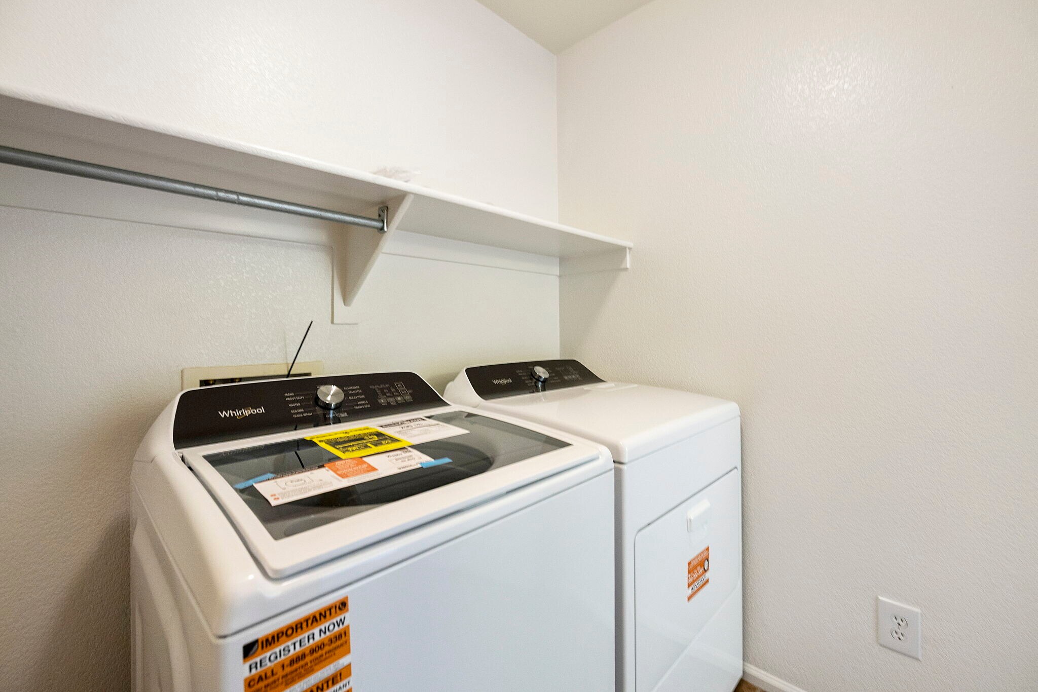 New washer and dryer - 2404 W Silver Sage Ln