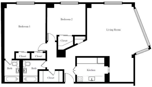 Floorplan - 1350 North Lake Shore Drive