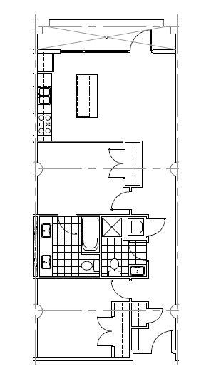 2BR/2BA - Chesapeake Lofts