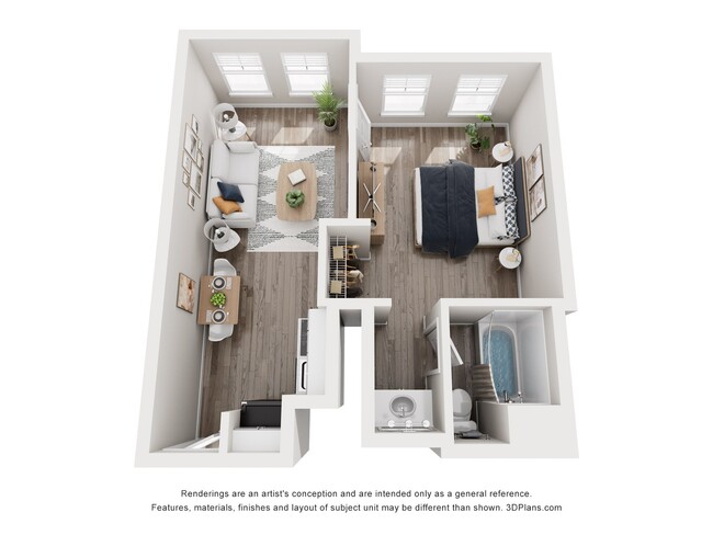 Floorplan - Studio Domain