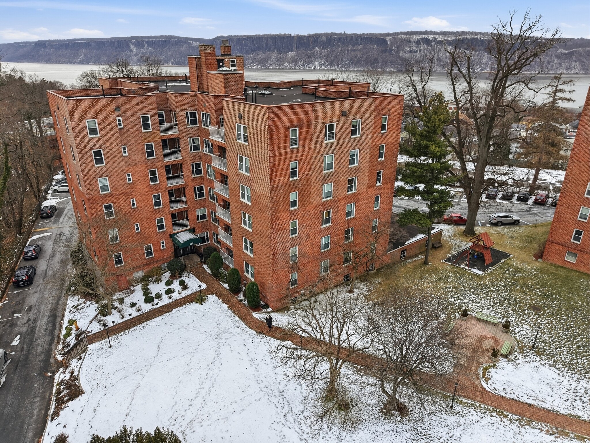 Aerial exterior view of 555 Broadway - 555 Broadway
