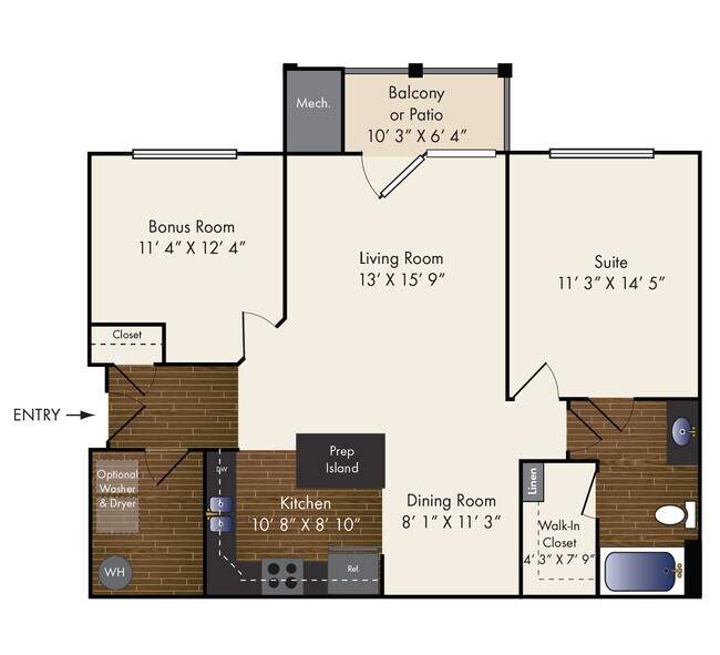 Floorplan - Meridian On Shelbyville