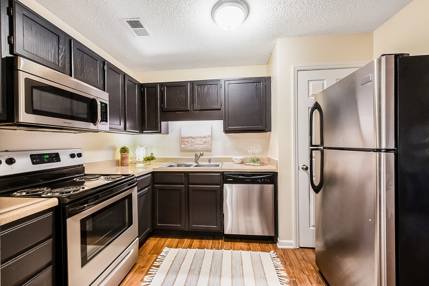 Kitchen at the Cardinal Apartments in Greensboro, NC - Cardinal Apartments