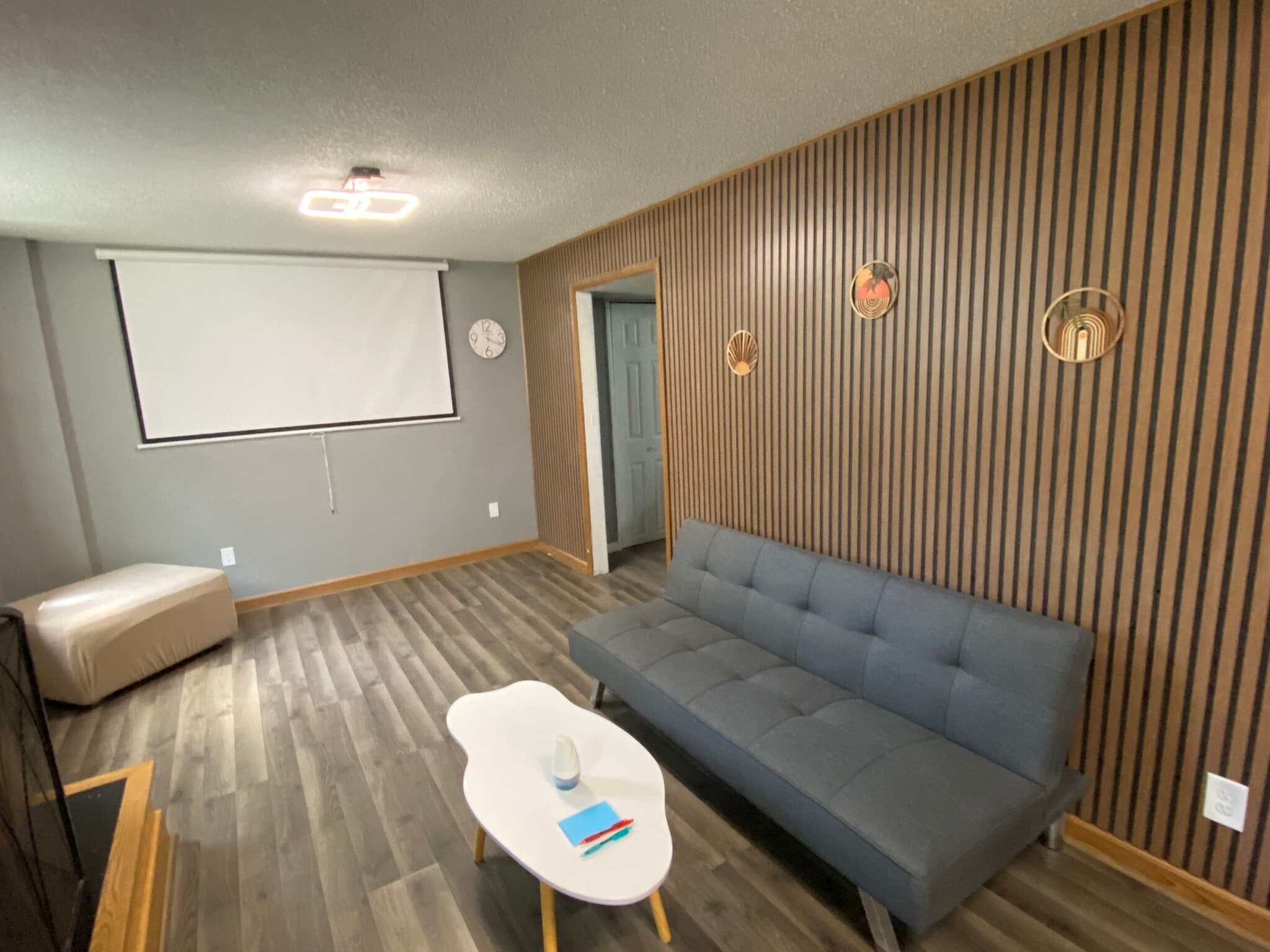 Downstairs Movie Room - 712 Washington Memorial Dr