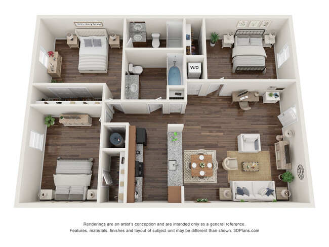 3X2 C2 - The Cliffside Apartments