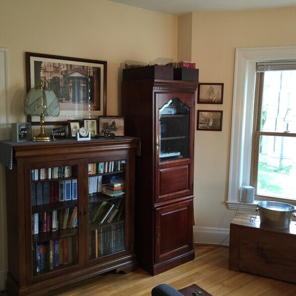 Bookcase Next To Audio System - 1091 Boylston St