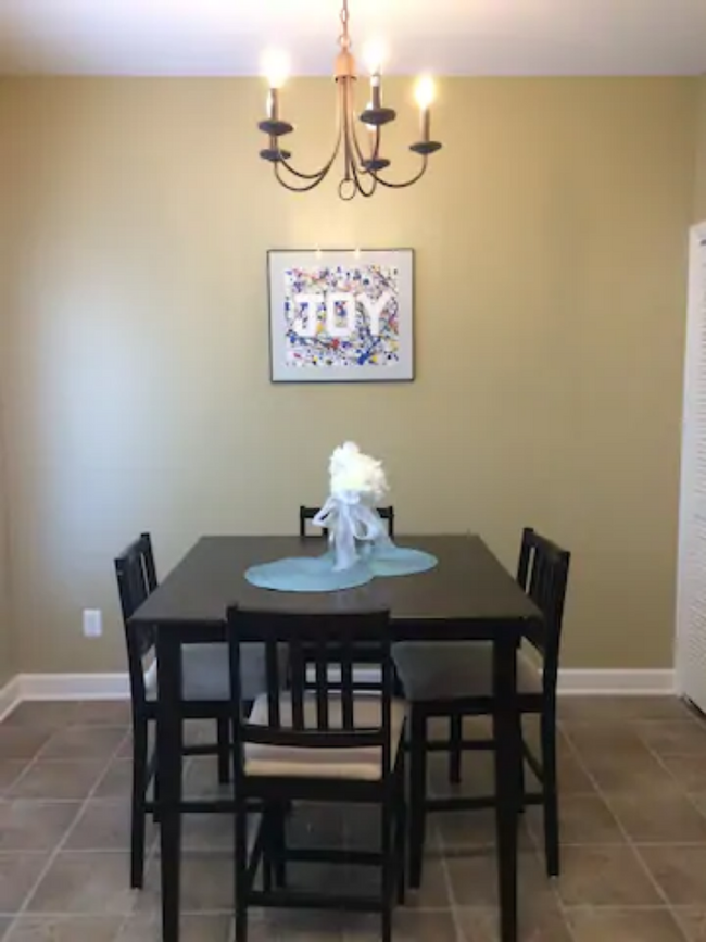 Dinning room next to kitchen - 412A McClellan Ave