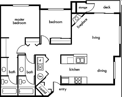 2BR/2BA - Village At Redondo Condominium
