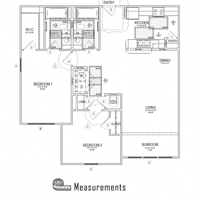 Floorplan - The Sullivan Apartments