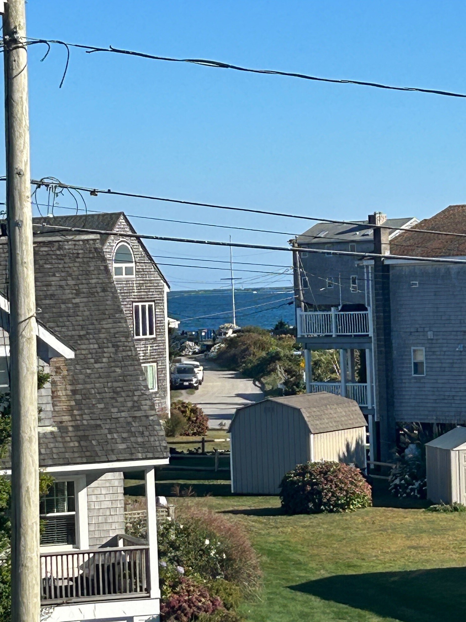 ocean view from rooftop deck - 30 Ninigret Ave