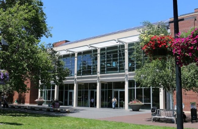 Beaverton City Library where the Farmer's Market is, stop by Ava Coffee Roasters while walking there - 12670 SW 12th St