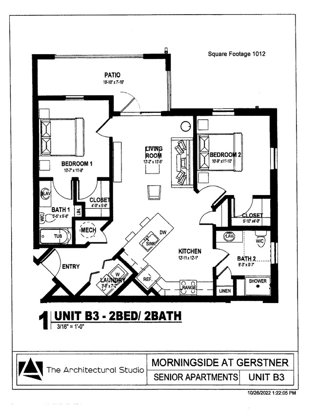 Floorplan - Morningside at Gerstner Place - 55+