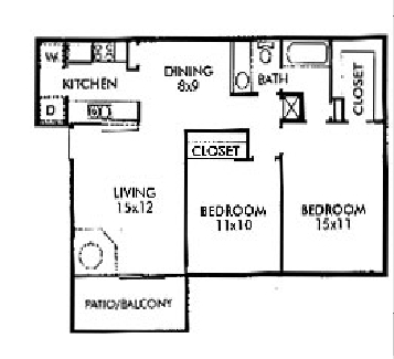 Plan C - Lakeshire Place Apartment Homes