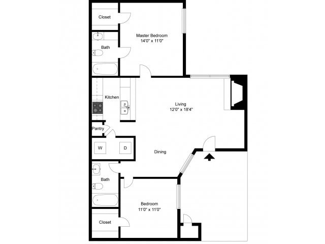 Floorplan - Coronado North Apartments