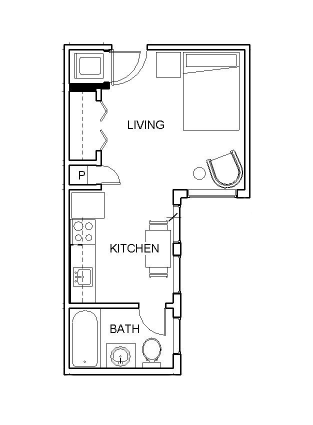 Floorplan - Maryden on Central