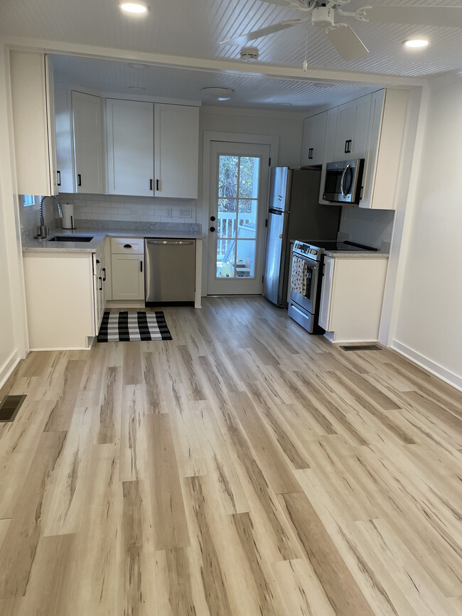 Kitchen and Living Room - 880 N Ashe St