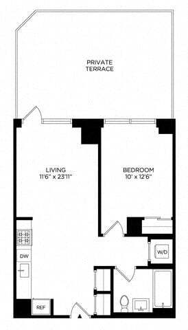 Floorplan - Lincoln at Bankside