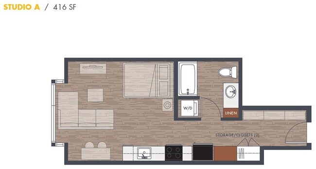 Floorplan - Metroline Flats