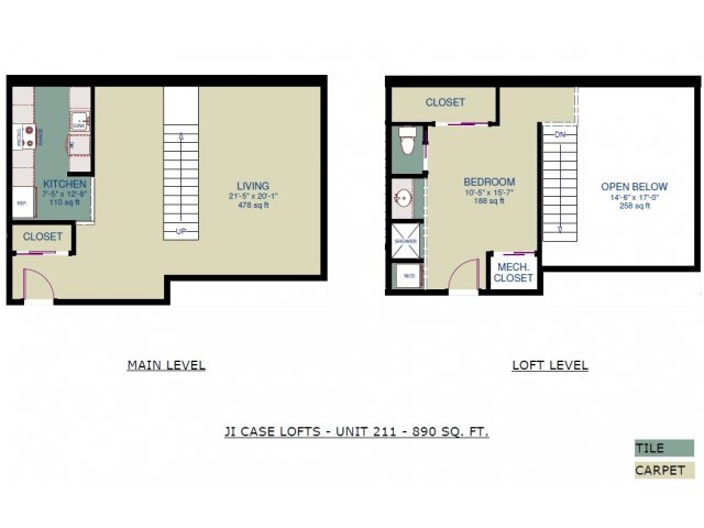 Floorplan - JI Case Lofts