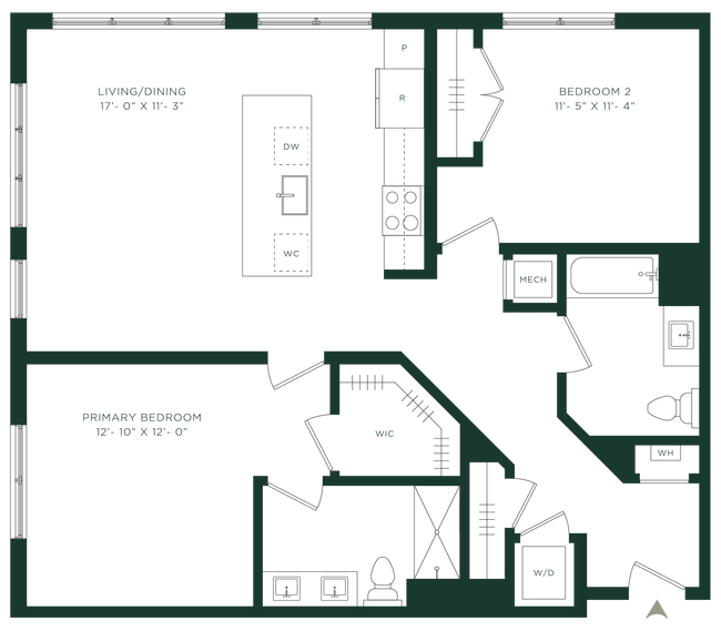 Floorplan - The Pearl at Station Bay