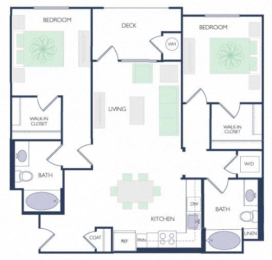 Floorplan - Marisol Apartments