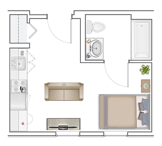 Floorplan - 1404 Boylston