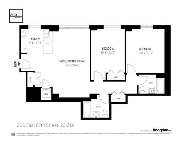 Floorplan - 200 East 87th Street