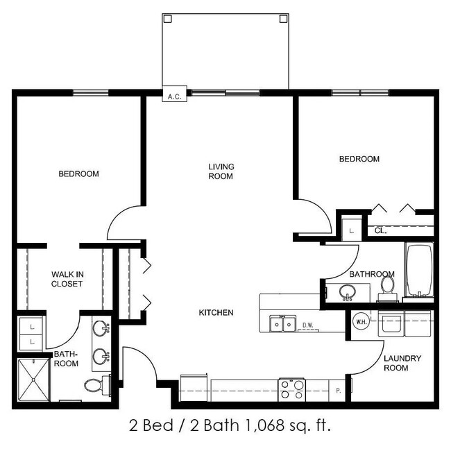 Floorplan - Gateway Apartments