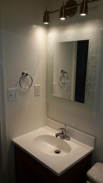 Remodeled bathroom with tub - 1872 Cedar Dr