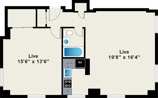 Floorplan - Reside on Wellington