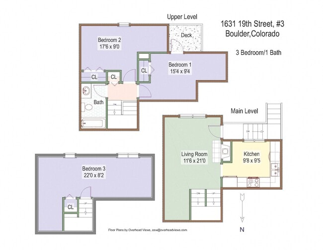 Floorplan - 1631 19th St