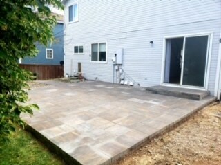Brand new paver patio - 1545 Spring Water Pl
