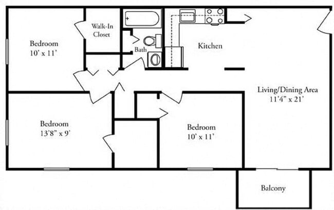 Floorplan - The Pentacle Group Apartments