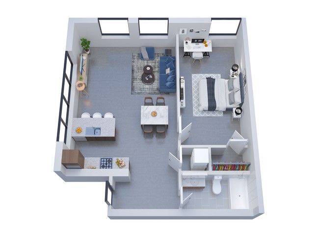 Floorplan - Peanut Factory Flats