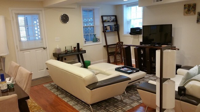 Living room furnished - 1641 Irving St NW