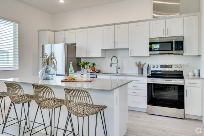 Kitchen - 2BR, 2BA - 1,207SF - Boulevard on 20th